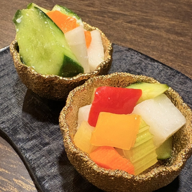 手作りのお漬物
